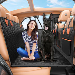 Funda Protectora para Asiento Trasero de Coche para Perros, Impermeable, Antideslizante, Hamaca para Mascotas Grandes, Cómoda para Viajar, Protector de Asiento con Base Rígida - Product Image 1