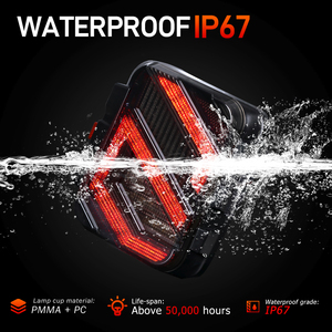 30 Wát trắng trở lại ánh sáng LED phía sau phanh đèn đuôi cho Jeep Wrangler JL 2018-2024 màu đỏ chạy với chúng tôi/Euro phiên bản lần lượt đèn - Product Image 4