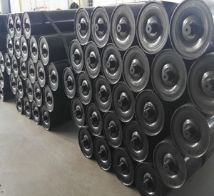 Çin madencilik endüstrisi standart dönüş braketi silindirleri çelik tampon kemer konveyör taşıyıcı makara - Product Image 4