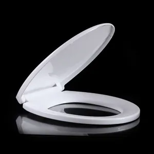 Pologne moule spécial forme ronde siège de toilette forme ovale WC salle de bain plastique PP couvercle couvercle