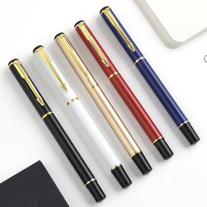 Bolígrafo de Gel de 0.5mm con Logotipo Personalizado, Impresión Serigráfica No Borrable, Grabado Láser, Bolígrafo de Metal para Negocios, Material de Oficina - Product Image 1