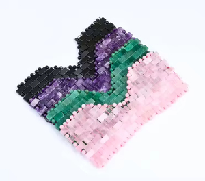 Máscara de Ojos de Cuarzo y Jade Natural para el Cuidado Ocular, Herramienta de Belleza con Rodillo de Hielo para los Ojos - Product Image 3