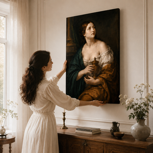 Peintures à l'huile de femmes nues sensuelles, Toiles de nus féminins, Art imprimé haut de gamme, et Œuvres d'art corporel féminin sensuel - Décoration murale pour la maison - Product Image 3