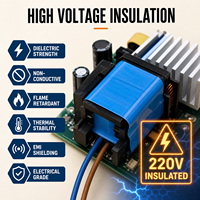 Autocollant thermique conducteur double face en PET personnalisé, résistant aux hautes températures, dissipation de la chaleur, imperméable