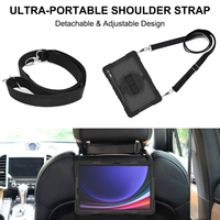 Housse de tablette résistante aux chutes pour Samsung Galaxy Tab S9 Plus/S9FE Plus/S10 Plus, adaptée aux activités de plein air