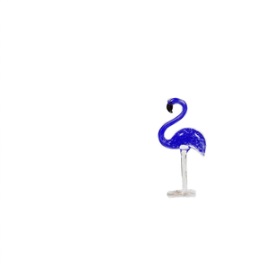 Lámpara de Cristal Estilo Nórdico Personalizada con Figura de Flamenco, Decoración Navideña para Jardín, Ecológica - Product Image 1