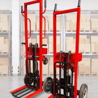 Chariot élévateur portatif tout électrique Tiger Mover, mini chariot élévateur pour la logistique d'entrepôt, capacité de charge 300 kg 500 kg, chariot à main entièrement électrique