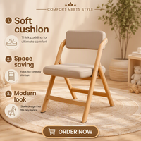 Chaise de salle à manger empilable multifonctionnelle de style vintage rétro en similicuir imitation, pour la maison