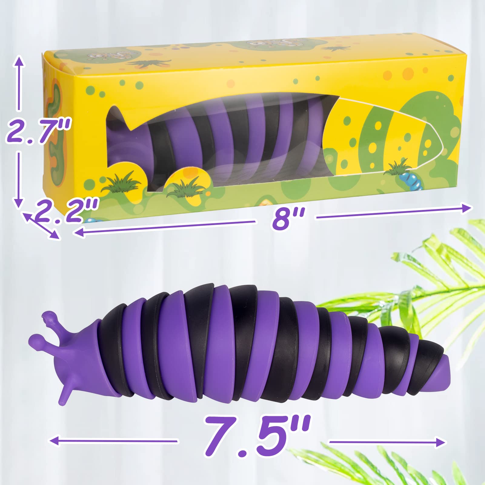 2023 Новинка! Непоседа клейкая изоляционная лента беспокойная игрушка на Tiktok анти-стресс декомпрессии Caterpillar Inchworm шарнирный эластичная клейкая изоляционная лента игрушки