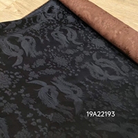 Tissu en satin de soie de mûrier pur italien, jacquard, pour vêtements de nuit, robes abaya, hijab et robes de cérémonie