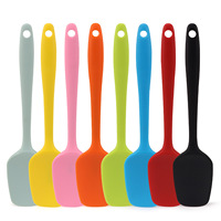 Spatule en silicone intégrée, grattoir à crème pour gâteaux, petite spatule en T, étaleur de beurre, outil de pâtisserie, modèle Q1026