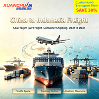Conteneurs FCL flexibles (40HQ/40GP/20GP) – Transitaire maritime DDP avec assurance, livraison porte-à-porte Chine-Indonésie