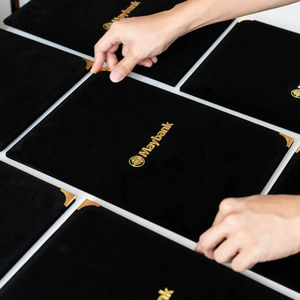 Cadeaux d'entreprise personnalisés, logo estampé à l'or, livre <span class=keywords><strong>de</strong></span> poche relié en cuir, dossier <span class=keywords><strong>de</strong></span> certificat en velours <span class=keywords><strong>de</strong></span> luxe - Product Image 2