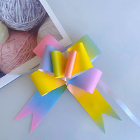 Groothandel trekkoord lint, bruiloft strik ornament voor autodeur, fruitmand & cadeau decoratie