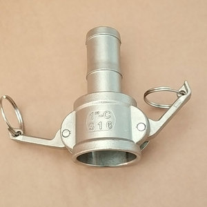 Aluminum Alloy Quick Connect Coupler <b>C</b> <b>Type</b> 1 Inch Female <b>Plug</b> In <b>Adapter</b> For Hose DN15 - Product Image 2