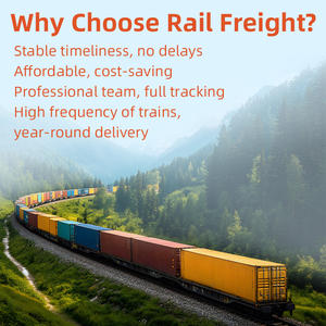 Agente de envío urgente de <span class=keywords><strong>tren</strong></span> DDP de China Shenzhen <span class=keywords><strong>a</strong></span> Reino Unido Francia Alemania Amazon Warehouse Freight Forwarder Railway Shipping - Product Image 6