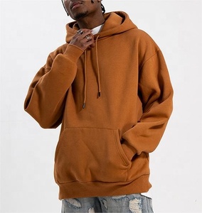 Sweat à capuche noir en coton polaire Streetwear de haute qualité Pull à capuche avec logo personnalisé Sweat à capuche pour hommes de grande taille - Product Image 4