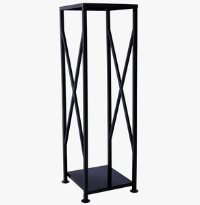 Porte-bûches métallique robuste <span class=keywords><strong>de</strong></span> qualité structurelle, section carrée, résistant aux intempéries, pour le secteur hôtelier, idéal pour les hivers scandinaves - Product Image 1