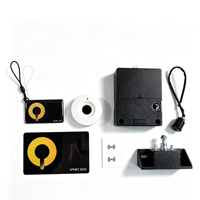 Serrure de Tiroir Électronique Qidots F040 - Serrure Automatique pour Armoire - Serrure Intelligente à Empreinte Digitale pour