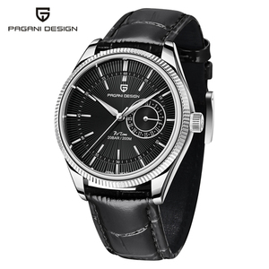 Montres <span class=keywords><strong>pour</strong></span> hommes PAGANI DESIGN 2021 Nouvelle collection Montres automatiques de marque haut de gamme <span class=keywords><strong>pour</strong></span> hommes avec date Bracelet en cuir Étanche 100M Chronographe Cadeau - Product Image 2