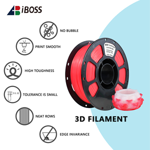 Filamento IBOSS de 1KG con Cambio de Color por Temperatura, Rojo a Blanco, Filamento para Impresión 3D, PLA + Filamento de 1.75mm - Product Image 4