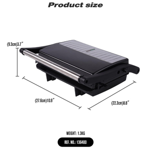 24V 250W xách tay sản xuất bánh sandwich không dính tấm tráng cho xe tải - Product Image 2