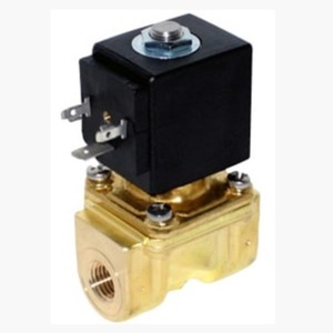 Vanne solénoïde Granzow 230V AC normalement fermée, pilotée, pour le contrôle des fluides 0-10 bars -40°C à 200°C - Product Image 1