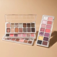 Logo personnalisé 14 couleurs lisse printemps fard à paupières clair Pack marque privée végétalien multichrome crémeux beurre fard à paupières Palette