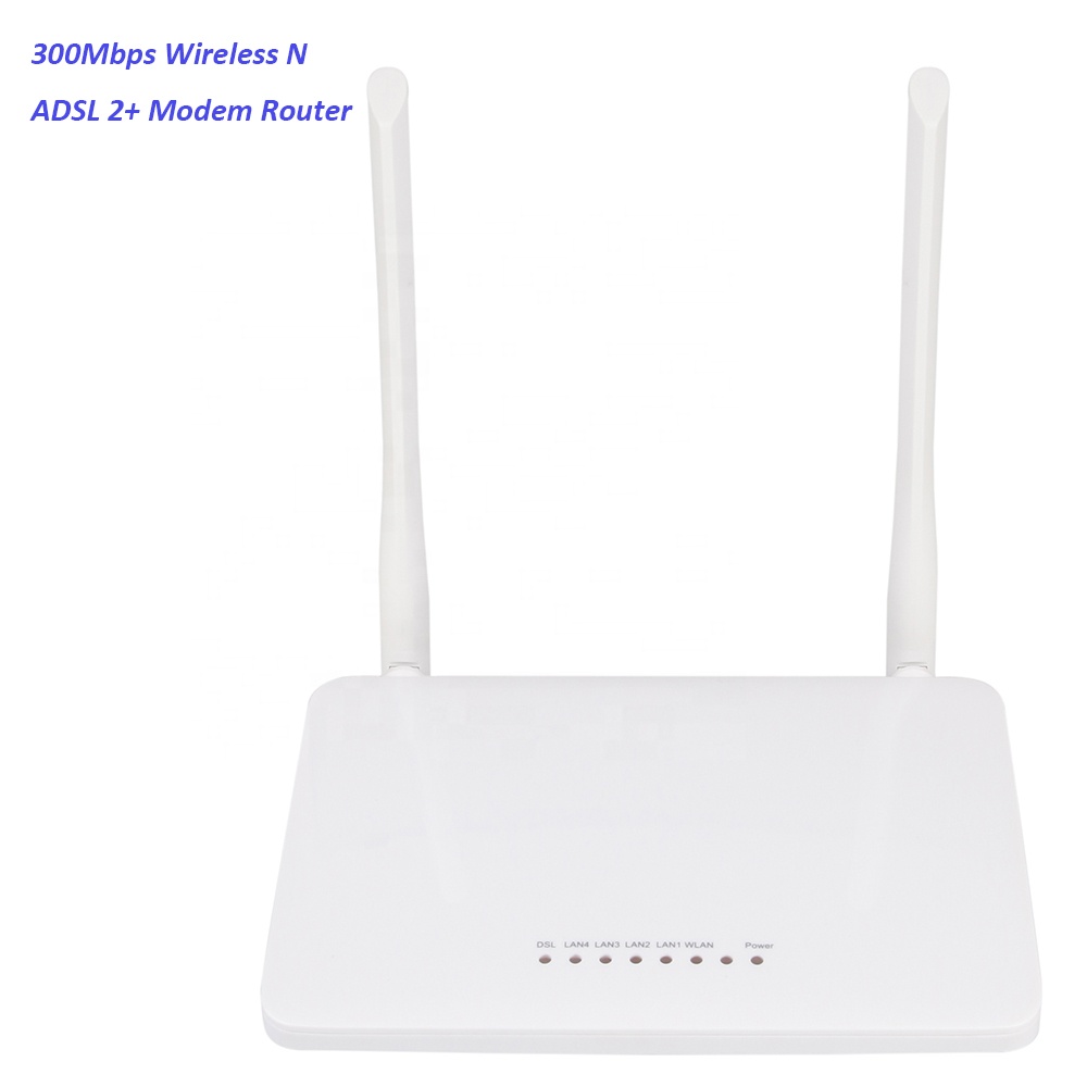 Toplinkst ADSL2 + беспроводной маршрутизатор 2 в 1 ADSL2 + модемный маршрутизатор 300 Мбит/с adsl2 модемный маршрутизатор