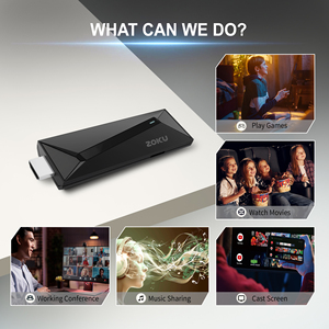 ZOKU Nouvelle Arrivée TV Stick Z3 Android 14.0 Prise en Charge de Plusieurs Langues Télécommande Vocale Utilisation Hôtelière Prix Réduit Usine - Product Image 4