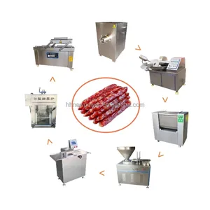 Industrial Sausage Production Line Sausage Stuffing Filling Meat Product Making Machines For Sale