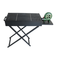 Pinniu Camping En Plein Air Grilles Portable Pliable Jambe Réglable Hauteur BBQ Poêle Coutyard Barbecue Barbecue Charbon De Bois