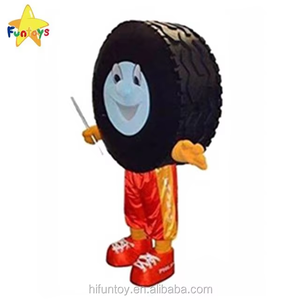 Funtoys CE Grand Pneu <span class=keywords><strong>De</strong></span> Roue <span class=keywords><strong>De</strong></span> <span class=keywords><strong>Voiture</strong></span> Costume <span class=keywords><strong>de</strong></span> Mascotte Adulte - Product Image 2