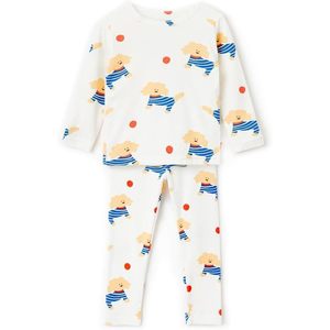 Ozkiz Adorable conjunto de ropa informal para cachorros, unisex, suave y cálido, de manga larga, conjuntos a juego para toda la familia para niños pequeños B0DRHTZN37 - Product Image 1
