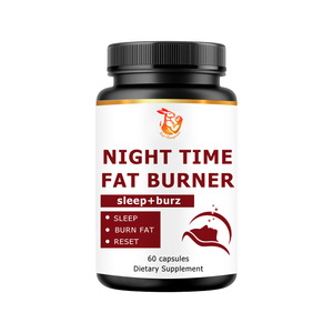 OEM ODM <b>Night</b> Time <b>Fat</b> <b>Burner</b> Capsules with Vitamin D3 Proprietary Nighttime Blend Boost Metabolism While You Sleep <b>Fat</b> <b>Burner</b> - Product Image 1