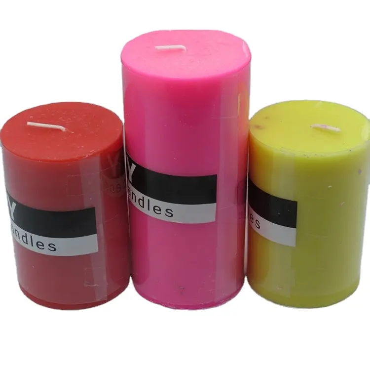 Factory supply paraffin wax for home decoration pillar candles with best price