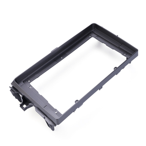 Cadre de façade d'autoradio pour Chevrolet GMC 2004-2006, universel, 10 pouces, panneau avant (argent), kit d'accessoires de voiture standard - Product Image 3