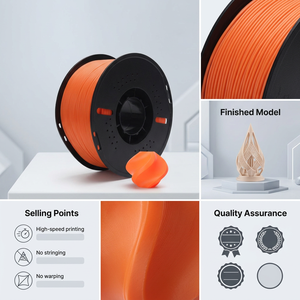 Filament d'imprimante 3D ABS haute vitesse Newmars3dp, vitesse d'impression de 350 mm/s, sans bavures, sans déformation, filament ABS universel de 1,75 mm - Product Image 3