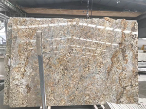 Losa de granito de oro de <span class=keywords><strong>Louis</strong></span> de granito Persa africano pulido de alto grado para encimera de cocina Interior - Product Image 4