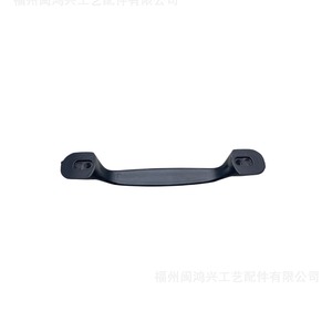 Furniture Handle Bar Aluminum Alloy <b>Black</b> 1633-96 Hole Spacing 96 Cabinet Minimalist Style - Product Image 5