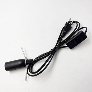 Cable de interruptor <span class=keywords><strong>E14</strong></span> 303, enchufe de conmutación de luz, interruptor de alimentación, Cable de línea de 1,8 m, lámpara LED, modelo de enchufe europeo y estadounidense, soporte de lámpara de sal del Himalaya - Product Image 5