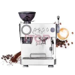 Gemilai Latte Cappuccino Mesin Kopi Espresso Layar Sentuh Warna Sistem Susu Profesional Sepenuhnya Otomatis