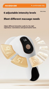 Masseur électrique vibrant 5 en 1 pour le corps, amincissant, brûleur de graisse, masseur manuel pour le dos, le cou, marteau avec 6 vitesses pour soulager la douleur - Product Image 5