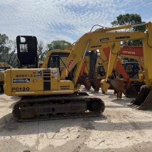 Excavadora Usada Komatsu PC120-6 de 12 Toneladas, Excavadora Hidráulica de Orugas de Segunda Mano, PC200 PC55 PC60 PC240 PC78 de Alta Calidad - Product Image 5
