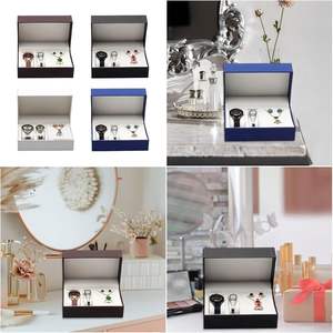 Caja de Almacenamiento de Joyería de Cuero PU con 6 Colores, Caja de Regalo con Tapa Curva, Caja de Embalaje para Joyería y Relojes - Product Image 2