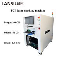 Machine de marquage laser 5W 10W pour circuits imprimés, codes QR et codes-barres