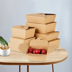 कस्टम सस्ते कम कीमत वर्ग कागज बक्से खाद्य पैकेजिंग कागज फ्राइड चिकन बॉक्स फास्ट फूड पैकेजिंग