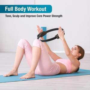 CHENGMO-<span class=keywords><strong>Anneau</strong></span> magique de <span class=keywords><strong>Pilates</strong></span>, équipement <span class=keywords><strong>Pilates</strong></span>, renforcement du plancher pelvien pour femmes, exercice intérieur de la cuisse, 38cm - Product Image 4