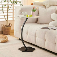 Étagère de rangement domestique, table d'appoint de luxe légère et compacte pour salon, canapé, chambre à coucher, coin de lit