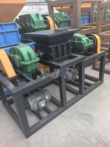 Heavy Duty Single Shaft Shredder Industrial Solid Waste Crusher For Plastic Wood <strong>Rubber</strong> With High Torque And Wear Resistant - Product Image 2